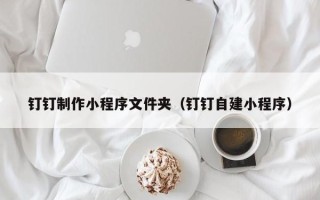 漯河钉钉制作小程序文件夹（钉钉自建小程序）